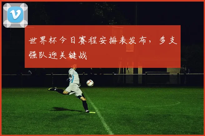 世界杯今日赛程安排表发布,多支强队迎关键战
